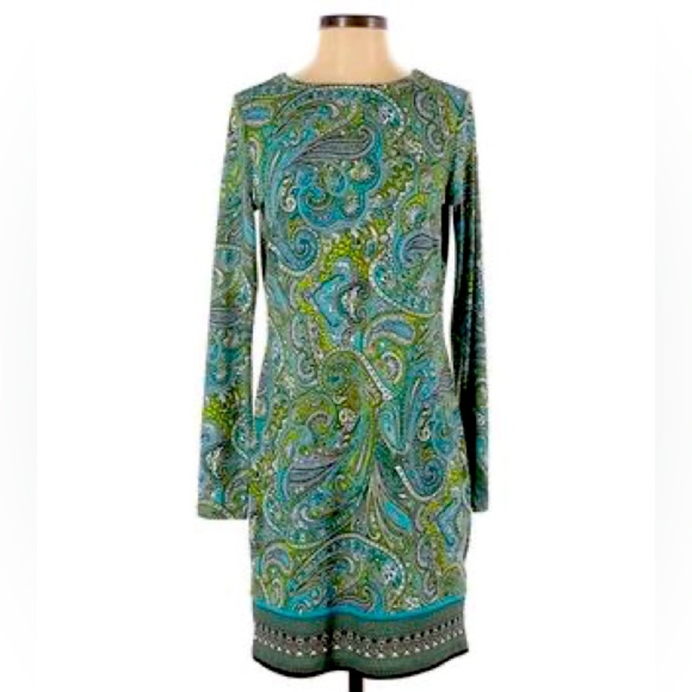 Michael Kors paisley shift dress